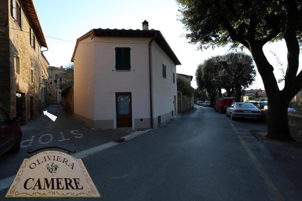 Oliviera Camere Pienza Eksteriør billede