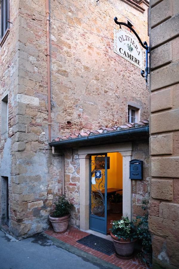 Oliviera Camere Pienza Eksteriør billede