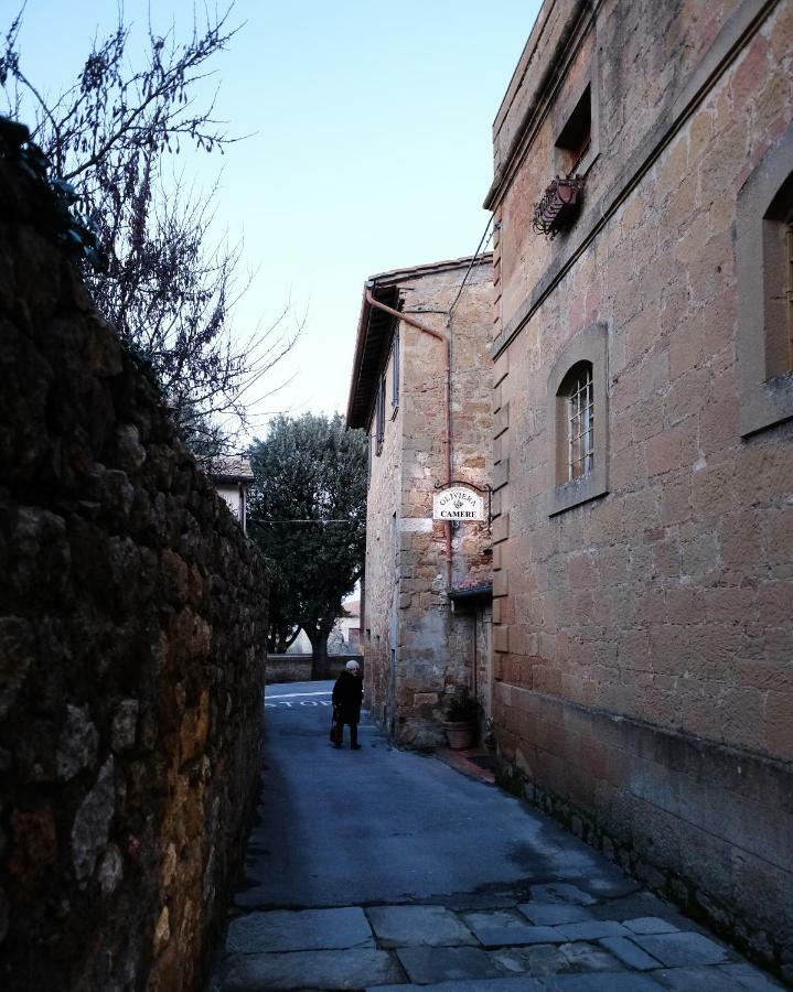Oliviera Camere Pienza Eksteriør billede